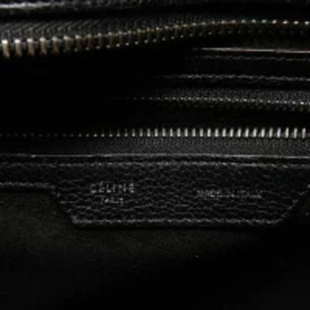 Celine Luggage Leather Handbag Black - Picture 9 of 11